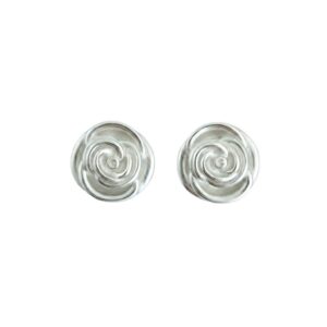 Pendientes Rosalie, plata de primera ley
