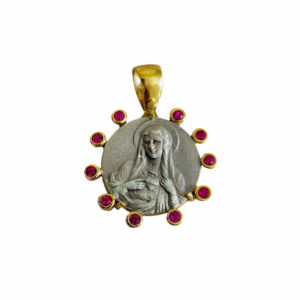 Medalla decenario Corazón de María