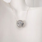 collar snow walker con cuarzo plata de ley Zue Joyas