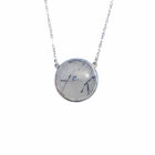 collar snow walker con cuarzo plata de ley Zue Joyas