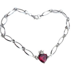 Pulsera Marquise Fuego Eterno, plata