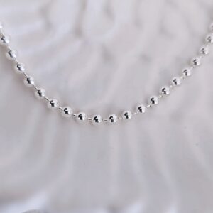 Cadena de bolitas 025 plata (Ball chain)