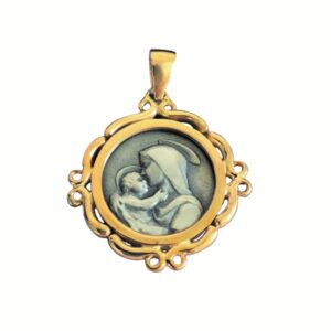 Colgante Aura de María con el Niño