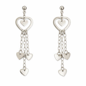 Pendientes Hearts Cascade