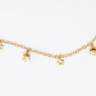 pulsera de estrellas ecos de estrellas plata de primera ley con baño de oro
